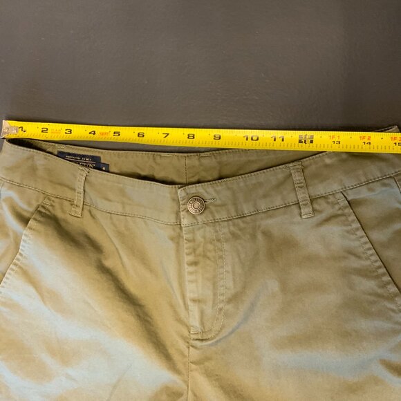 Pendleton Straight Leg Sage Green Chino Pants Women's Size 6 - 31" Inseam - Picture 4 of 7
